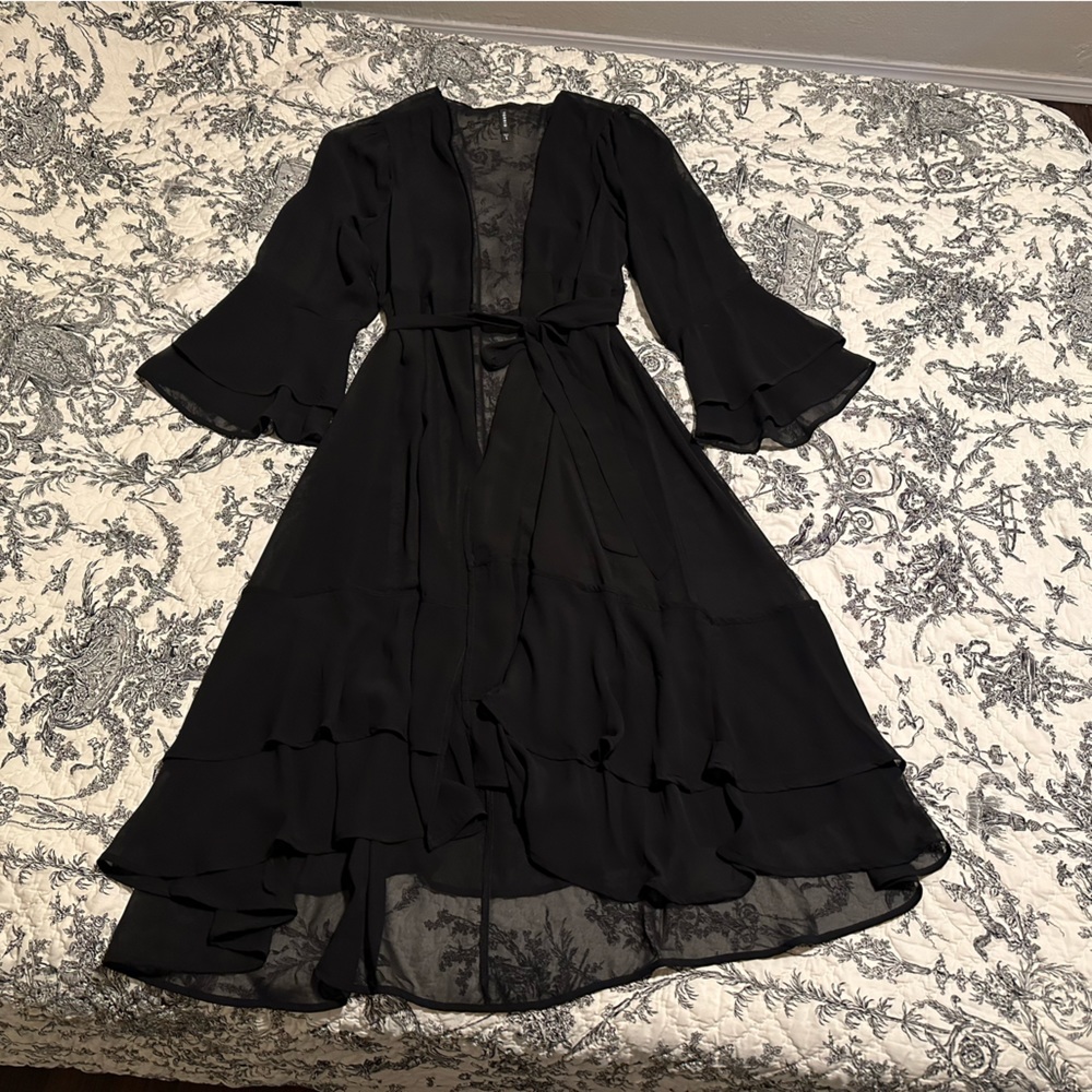 Amazing Black Torrid Kimono 1